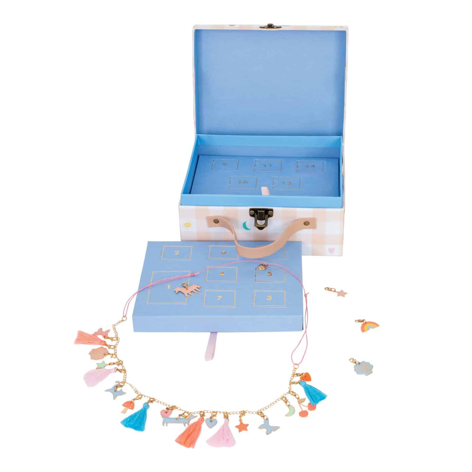Meri Meri Enamel Charm Necklace Advent Calendar Wijs West Meri Meri Enamel Charm Necklace Advent Calendar Wijs West