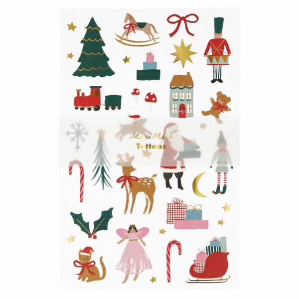 Meri Meri Christmas Tattoo Sheets