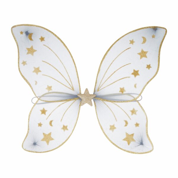 Mimi & Lula Super Starry Night Wings - Grey