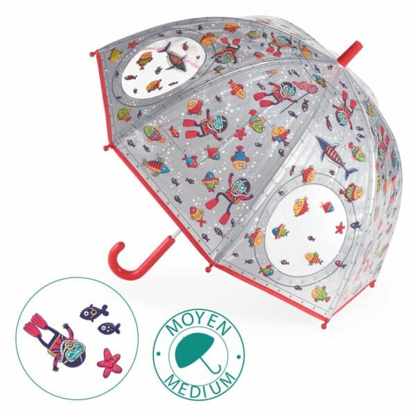 Djeco Kinderparaplu -Underwater - Medium