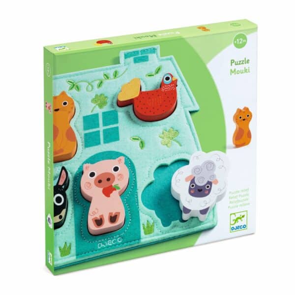 Djeco Relief Puzzle - Mouki - Fsc 100%