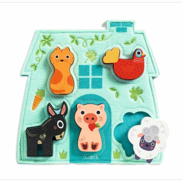 Djeco Relief Puzzle - Mouki - Fsc 100%