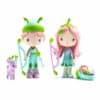 Djeco Tinyly - Figurine - Lily & Sylvestre
