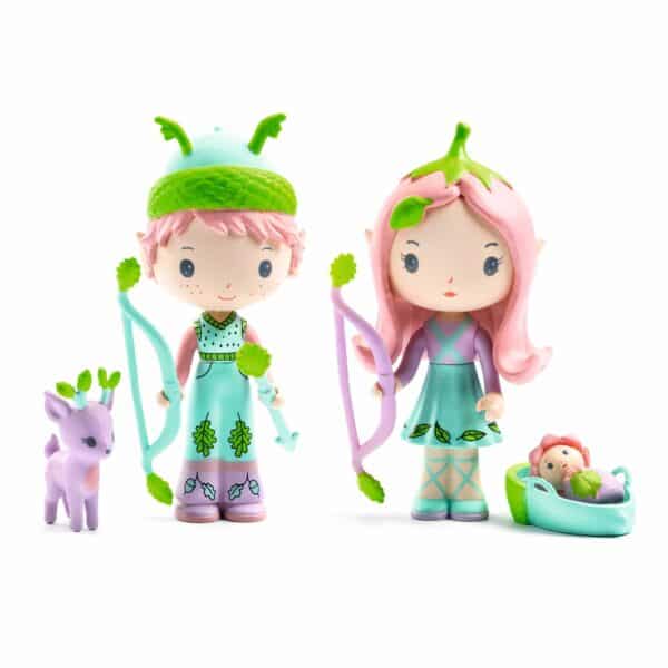 Djeco Tinyly - Figurine - Lily & Sylvestre