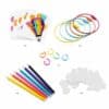 Djeco Artistic Plastic - Kawaii Sleutelhangers