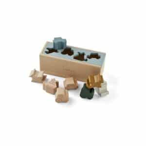 Liewood Houten Puzzel Midas - Vehicles