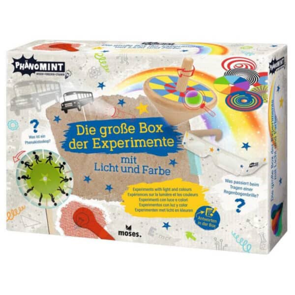 Phänomint Grote Experimenten Box Licht En Kleur
