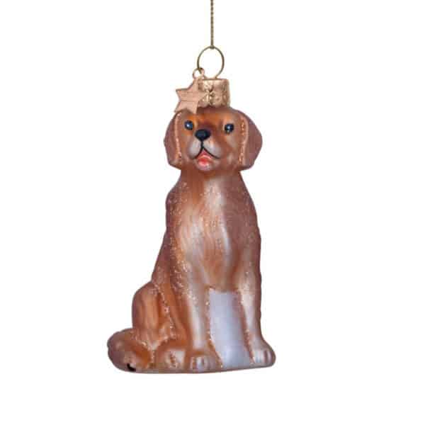 Vondels Kerstbal Blond Golden Retriever