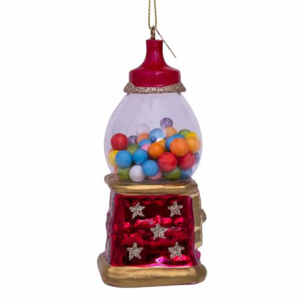 Vondels Kerstbal Multi Color Kauwgum Machine