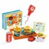 Djeco Houten Speelset - Kelly & Johnny - Hamburgers Maken