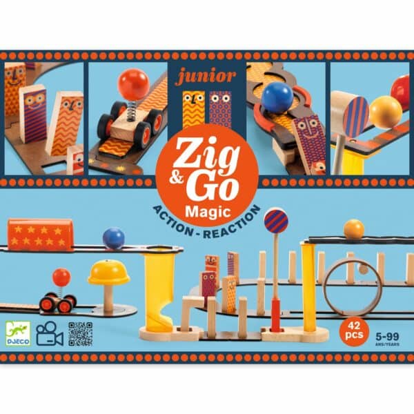Djeco Zig & Go Junior - Magic- 42 pcs