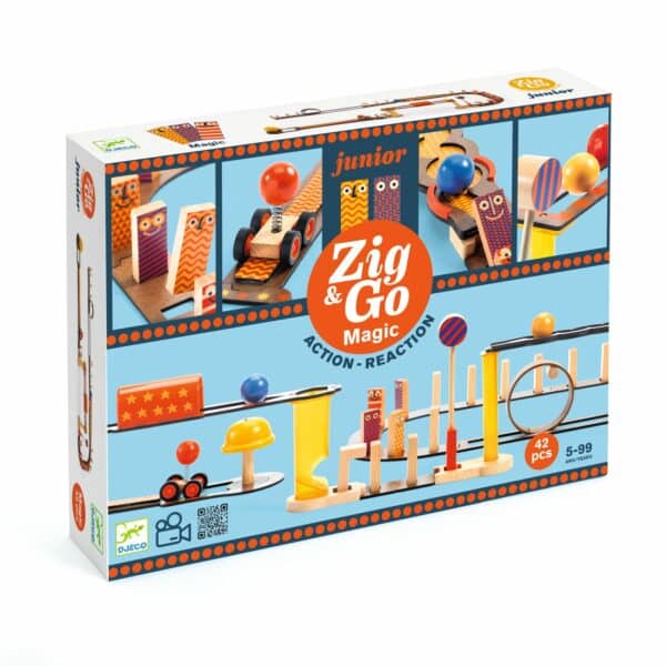 Djeco Zig & Go Junior - Magic- 42 pcs - Afbeelding 3