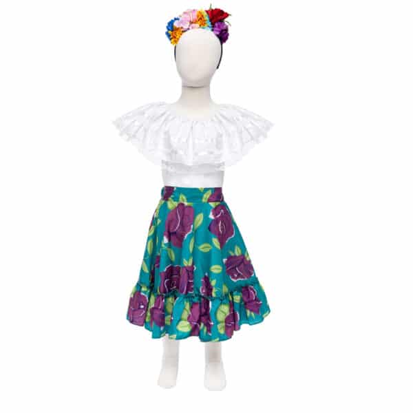 Frida The Artist, Shirt,Skirt & Headband,