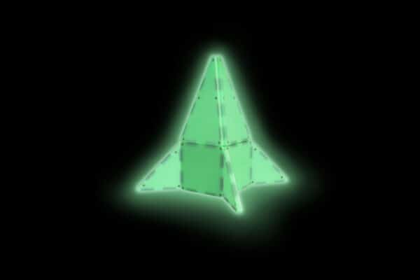 Magna-Tiles Glow in the dark 16 -Piece Set