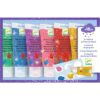 Djeco Vingerverf - 6 Kleuren - Glitter