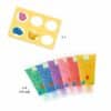 Djeco Vingerverf - 6 Kleuren - Glitter - Afbeelding 2