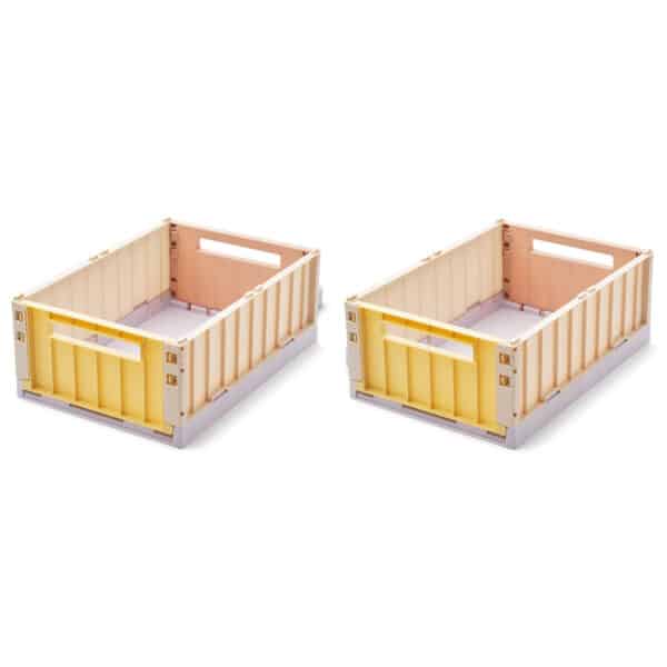 Liewood Weston Storage Box M 2-Pack Jojoba Multi