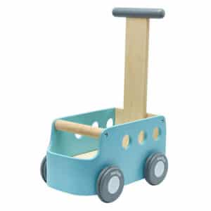 Plan Toys Loopwagen Busje Blue Orchard