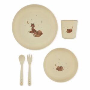 Konges Sløjd Pla Dinner Set Foxie