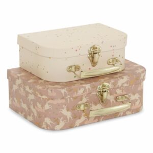 Konges Sløjd 2 Pack Suitcase Unicorn Blush/Etoile Multi