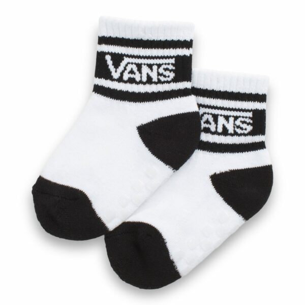 Wijs west Vans Vans It Vans Drop V Crew Toddler (12-24Mo 1P) White-Black 195436453275 SS23 Vans Kleding & Accessoires Sokken & Maillots