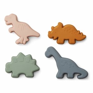 Liewood Gill Sand Moulds 4-Pack Dino / Sandy