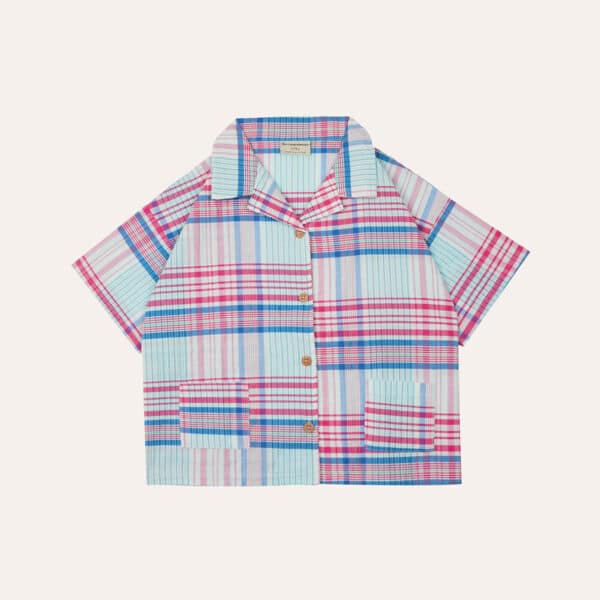 Wijs west The Campamento The Campamento Multicolour Checked Shirt Pink 8435619428808 SS23 Campam Kleding & Accessoires Shirts
