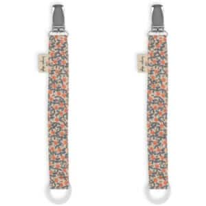 Konges Sløjd 2 Pack Pacifier Strap Fleur De Glace