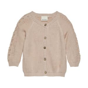 Wijs west En Fant Enfant Cardigan Knit Cameo Rose 5714999091578 SS23 Enfant Kleding & Accessoires Baby Bovenstukjes