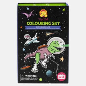 Tiger Tribe Colouring Set Dinos In Space