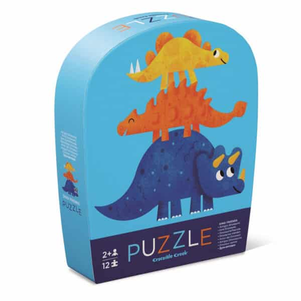 Crocodile Creek 12-pc Mini Puzzel Dino Friends