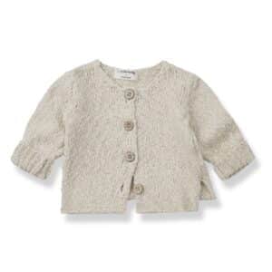Wijs west 1+ in the Family 1+ In The Family Pepa Jacket Natural  SS23 Family Kleding & Accessoires Baby Buitenkleding