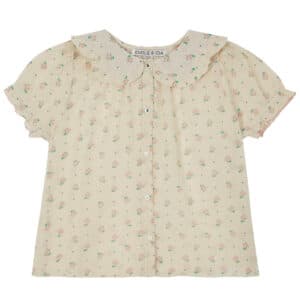 Wijs west Emile et Ida Emile Et Ida Blouse Cueillette 3664547312407 SS23 Emile Kleding & Accessoires Shirts