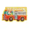 Mudpuppy Mini Puzzel Firetruck 24 Pcs