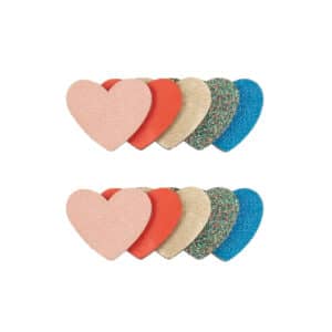 Wijs west Mimi & Lula Mimi & Lula Layered Heart Clips 5060925053012 Mimi M23 Verzorging Haaraccessoires Haarspeldjes