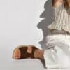 Du Loua - Du Luca Sandaal Crepe sole brown