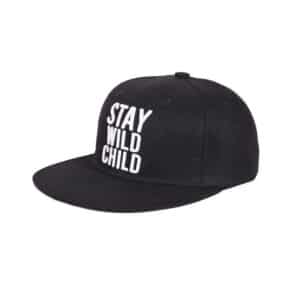 Beach & Bandits Stay Wild Snapback Black