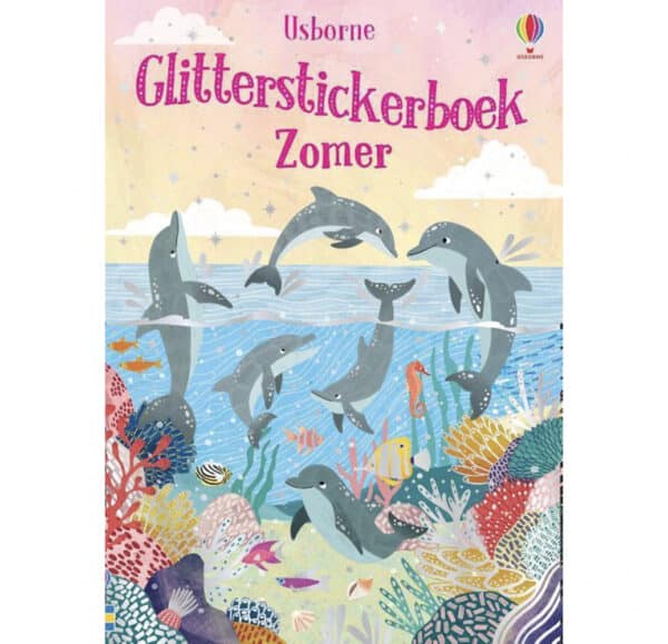 Glitterstickerboek zomer