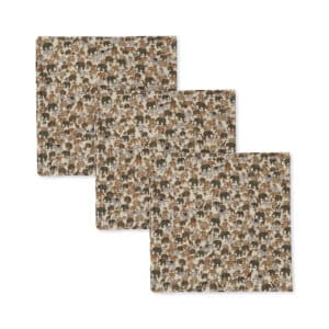 Wijs west Konges Sløjd Konges Sløjd  3 Pack Muslin Cloth Gots Safari 5715404093439 SS23 Konges Verzorging Swaddles 121