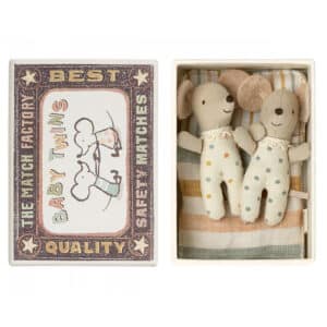Maileg Twins, Baby mice in matchbox