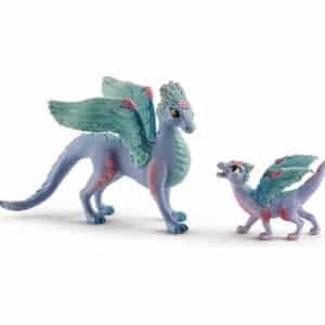 Schleich Bloemendraak met Jong