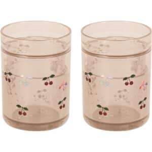 Konges Sløjd 2 Pack Glitter Cups Cherry