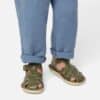 Salt-Water Sandals Shark Child Olive