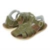 Salt-Water Sandals Shark Child Olive