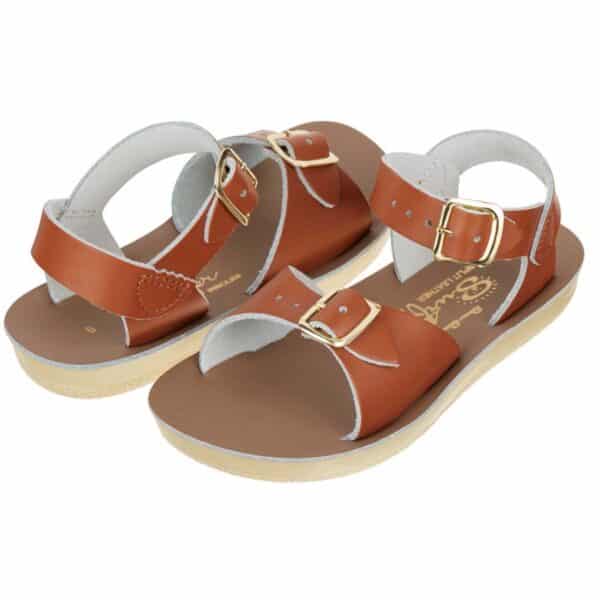 Salt-Water Sandals Surfer Child Tan