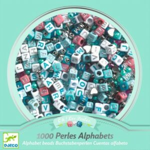 Djeco Abundance Beads - Alfabet Kralen