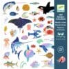 Djeco Stickers Textures - Oceaan