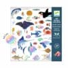 Djeco Stickers Textures - Oceaan