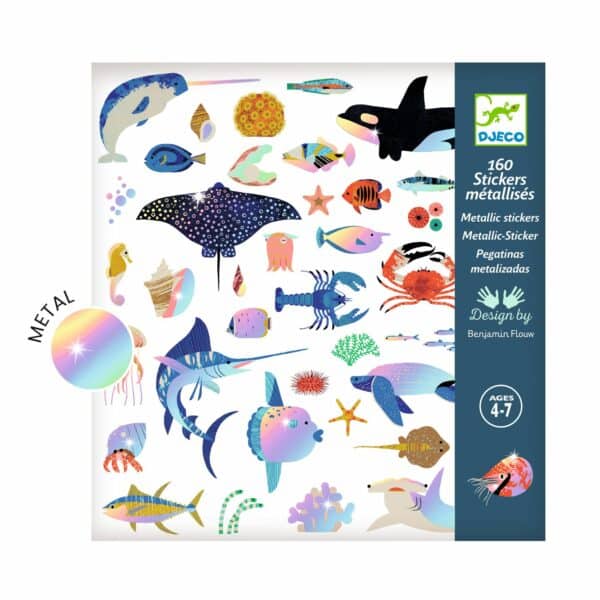 Djeco Stickers Textures - Oceaan