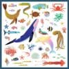 Djeco Stickers Textures - Oceaan